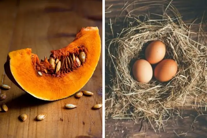 Nấu Cháo Trứng Gà Với Bí Đỏ Được Không