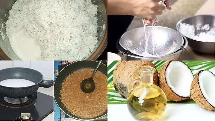 Nấu Dầu Dừa Như Thế Nào