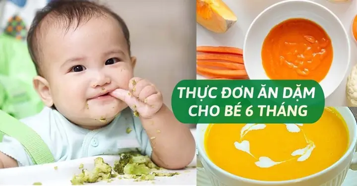 Nấu Đồ Ăn Dặm Cho Bé 6 Tháng