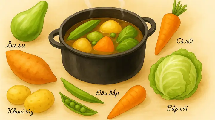Nấu Nước Dashi Cho Bé 5 Tháng