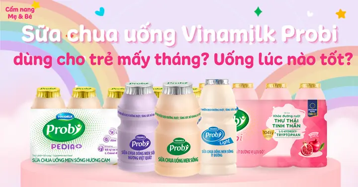Nên Cho Bé Uống Probi Vào Lúc Nào