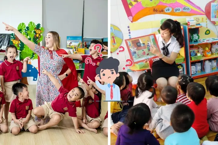 Nên Cho Con Học Trường Mầm Non Công Hay Tư