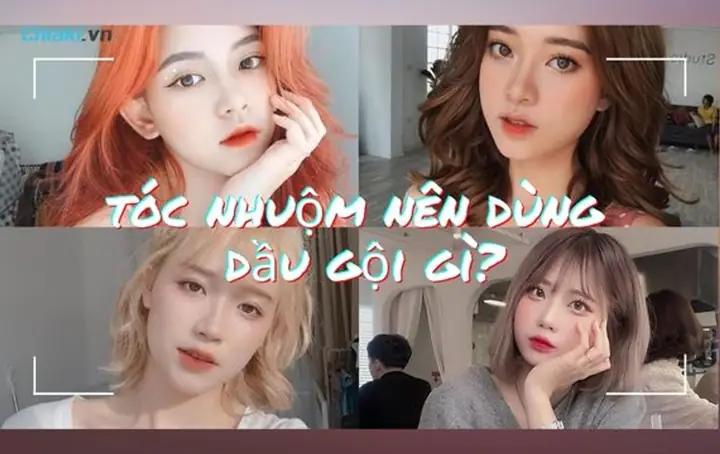 Nên Dùng Dầu Gội Nào Cho Tóc Nhuộm