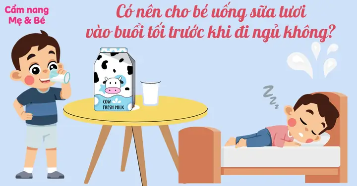 Nên Uống Sữa Gì Trước Khi Đi Ngủ