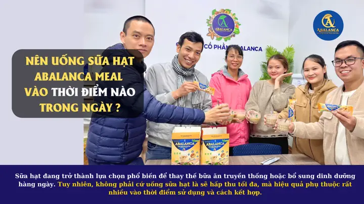 Nên Uống Sữa Vào Thời Điểm Nào Trong Ngày