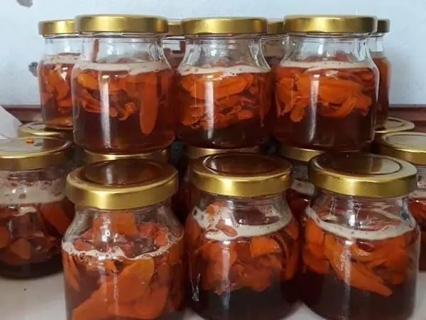 Nghệ Ngâm Mật Ong Cho Bà Đẻ
