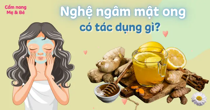 Nghệ Ngâm Mật Ong Cho Bà Đẻ