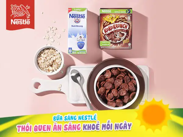 Ngũ Cốc Ăn Sáng Với Sữa