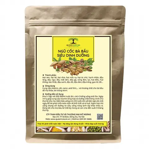 Ngũ Cốc Queen Nature Cho Mẹ Sau Sinh