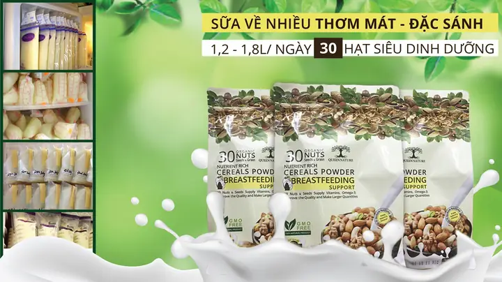 Ngũ Cốc Queen Nature Cho Mẹ Sau Sinh Ngũ Cốc Queen Nature Cho Mẹ Sau Sinh