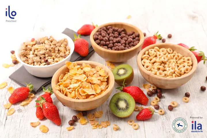 Ngũ Cốc Trộn Sữa Cho Bé