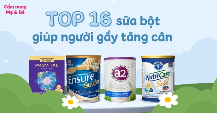 Người Gầy Uống Sữa Gì Cho Béo