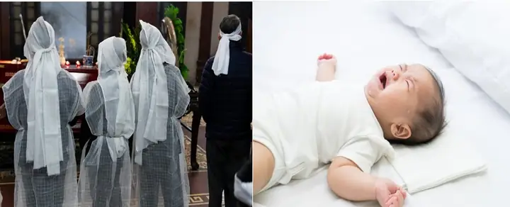 Nhà Có Người Đi Đám Ma Về Trẻ Quấy Khóc