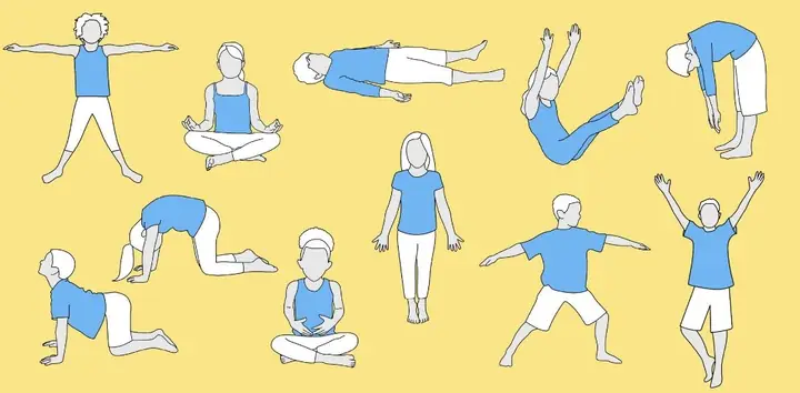 Những Bài Tập Yoga Cho Trẻ Em