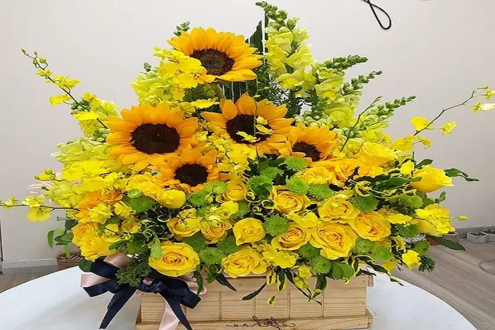 Những Bình Hoa Hướng Dương Đẹp
