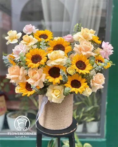 Những Bình Hoa Hướng Dương Đẹp