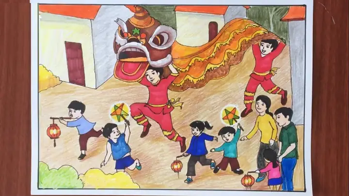 Những Bức Tranh Đề Tài Trung Thu