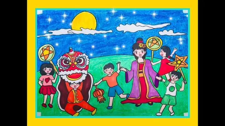 Những Bức Tranh Đề Tài Trung Thu