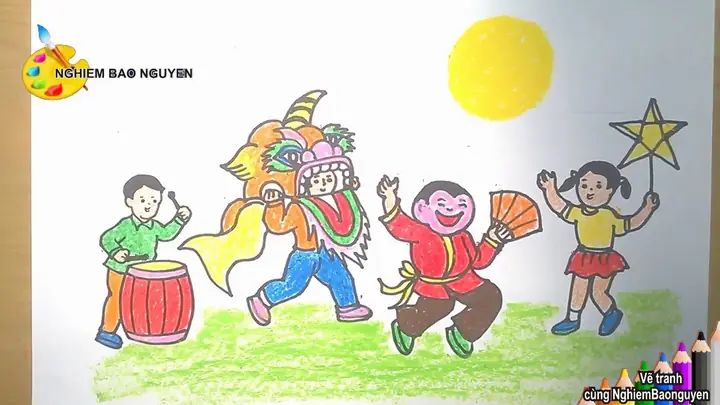 Những Bức Tranh Đề Tài Trung Thu