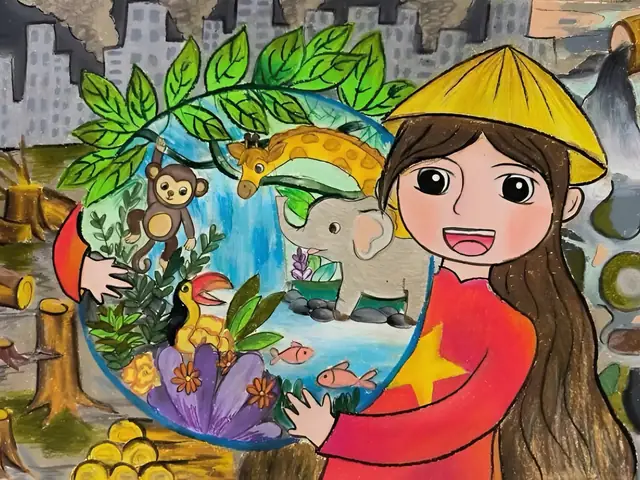 Những Bức Tranh Vẽ Con Vật