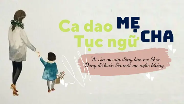 Những Ca Dao Tục Ngữ Về Mẹ