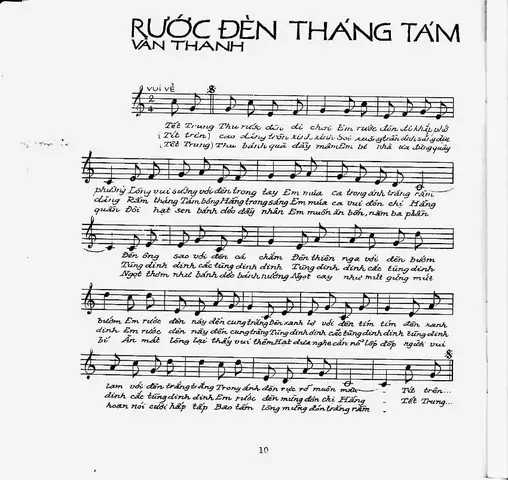 Những Ca Khúc Tết Trung Thu