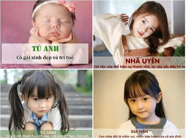 Nhung Cai Ten Hay Danh Cho Be Gai
