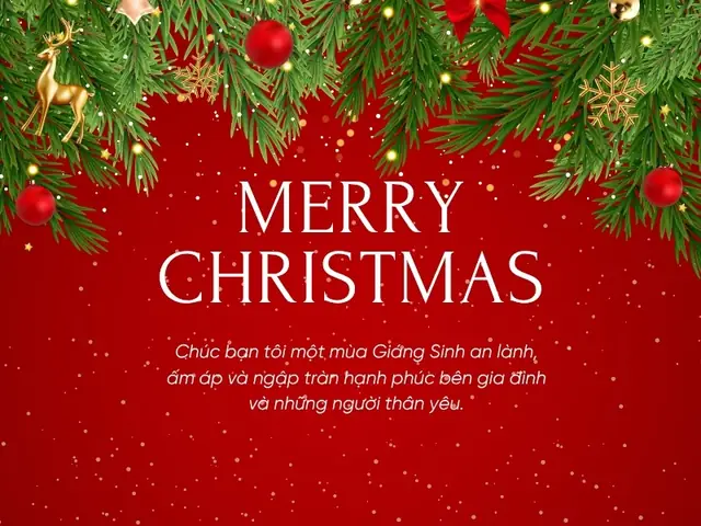 Những Câu Chúc Giáng Sinh Hay Nhất Cho Bạn Bè