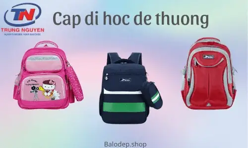 Nhung Chiec Balo Di Hoc De Thuong
