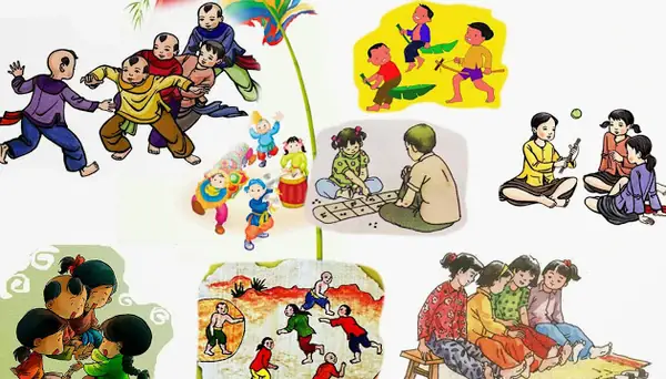 Những Hình Ảnh Trò Chơi Dân Gian
