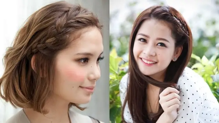 Những Kiểu Tết Tóc Mái Dễ Thương