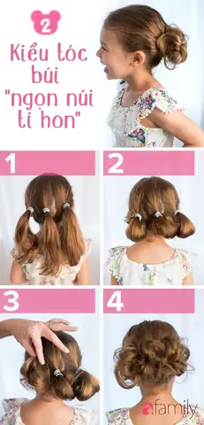 Những Kiểu Tóc Đẹp Dành Cho Bé Gái