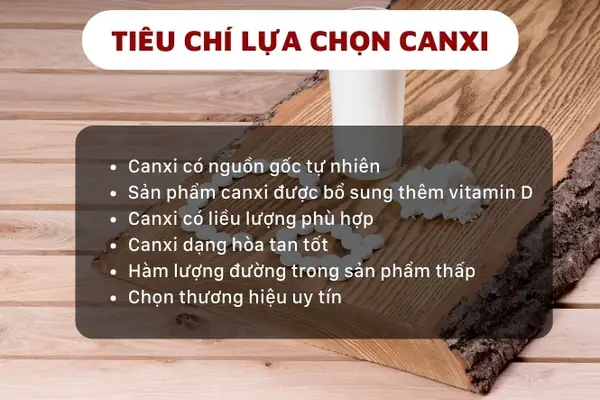 Những Loại Canxi Tốt Cho Bé