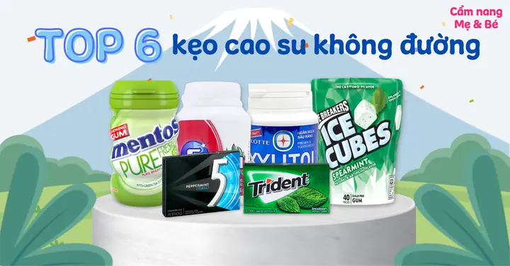 Những Loại Kẹo Cao Su Không Đường