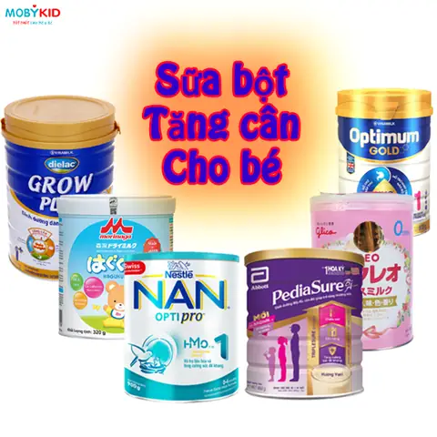 Những Loại Sữa Tốt Cho Bé