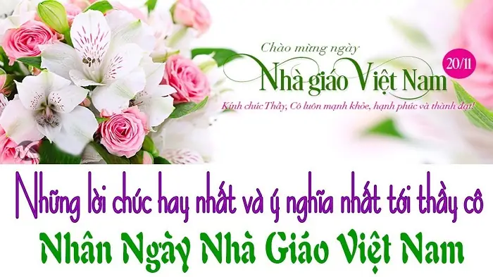 Nhung Loi Chuc Ngay 20 Thang 11 Hay Nhat