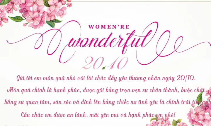 Những Lời Chúc Ngày Phụ Nữ Những Lời Chúc Ngày Phụ Nữ