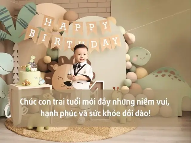 Những Lời Chúc Sinh Nhật Hay Dành Cho Con Trai