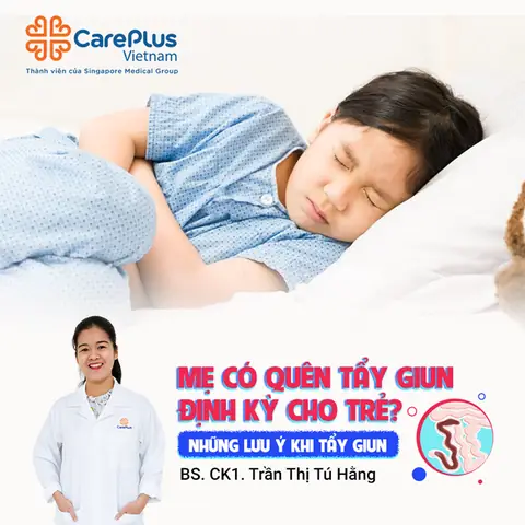 Những Lưu Ý Khi Tẩy Giun Cho Trẻ