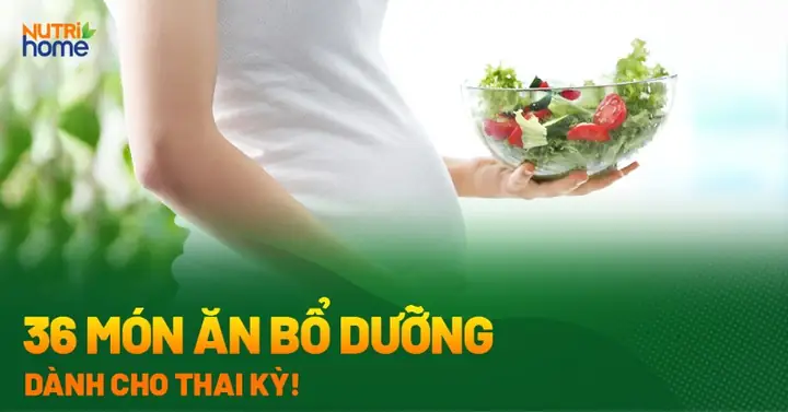 Những Món Ăn Bổ Dưỡng Dành Cho Bà Bầu