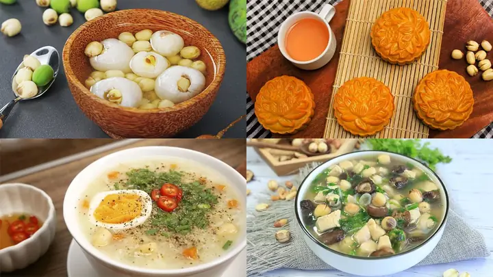 Những Món Ăn Làm Từ Hạt Sen