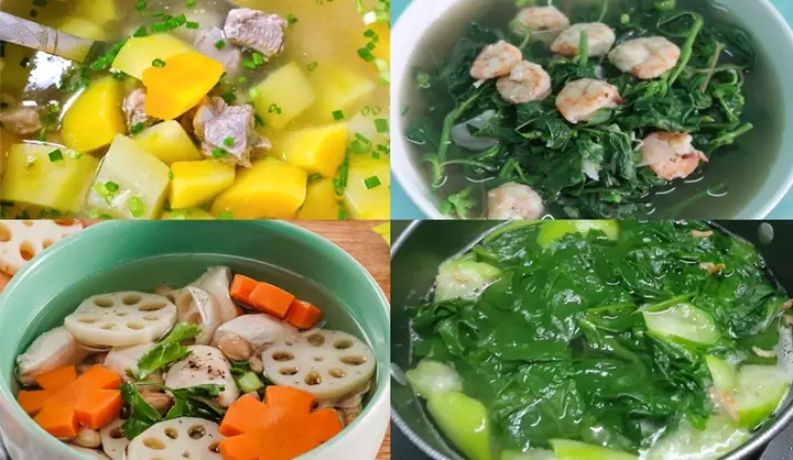 Những Món Tốt Cho Bà Bầu