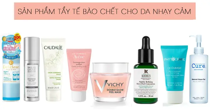 Những Sản Phẩm Tẩy Da Chết