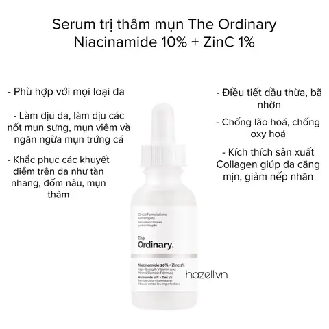 Niacinamide 10 Zinc 1 30ml The Ordinary