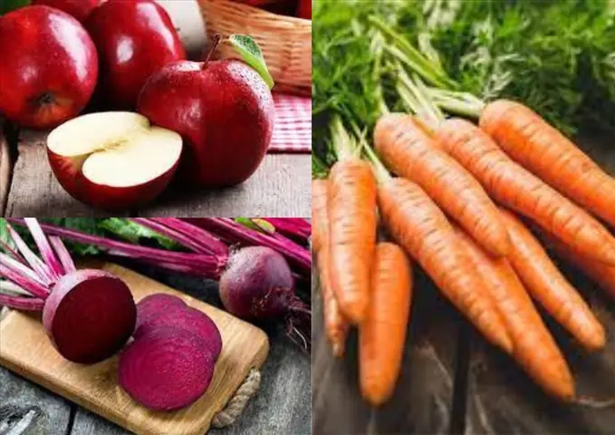 Nước Ép Củ Dền Cà Rốt Và Táo Nước Ép Củ Dền Cà Rốt Và Táo