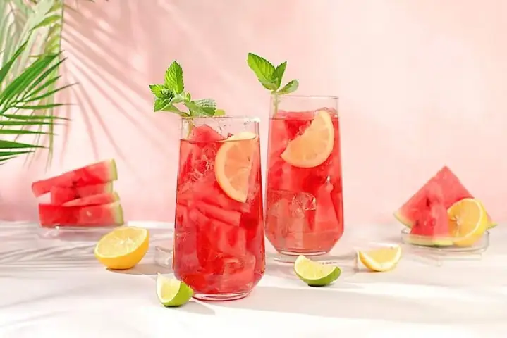 Nước Ép Dưa Hấu Và Thơm