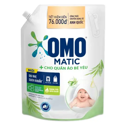 Nước Giặt Ô Mô Cho Bé