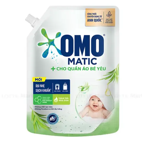Nước Giặt Ô Mô Cho Bé
