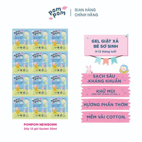 Nước Giặt Xả Cho Bé Sơ Sinh