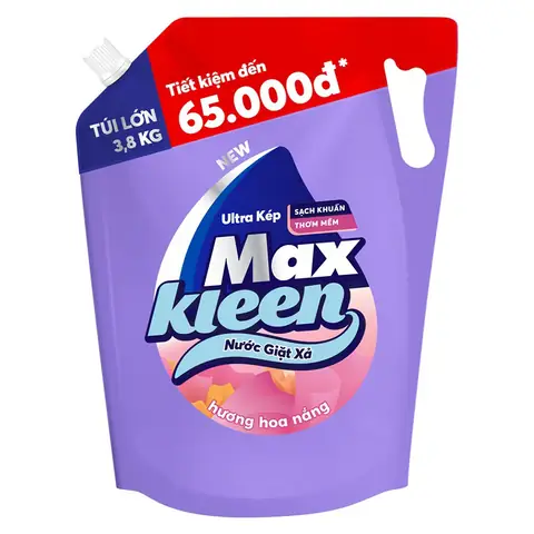 Nước Giặt Xả Maxkleen Hương Hoa Nắng